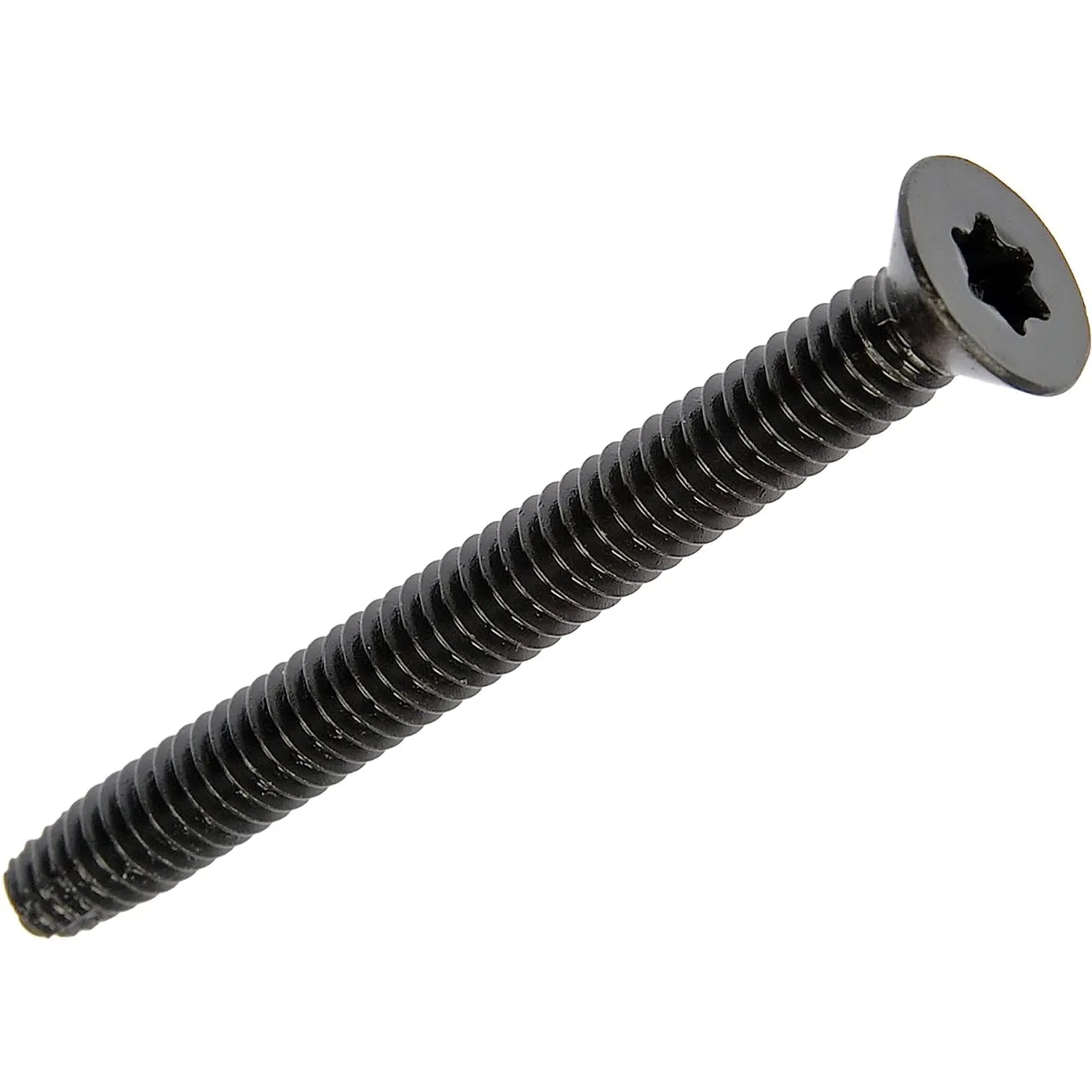 1/4-20 x 2-1/2?? Flat Head Trailer Deck Screws ?C Type F, T30 Star, Black, 100 Qty (BCP1221)